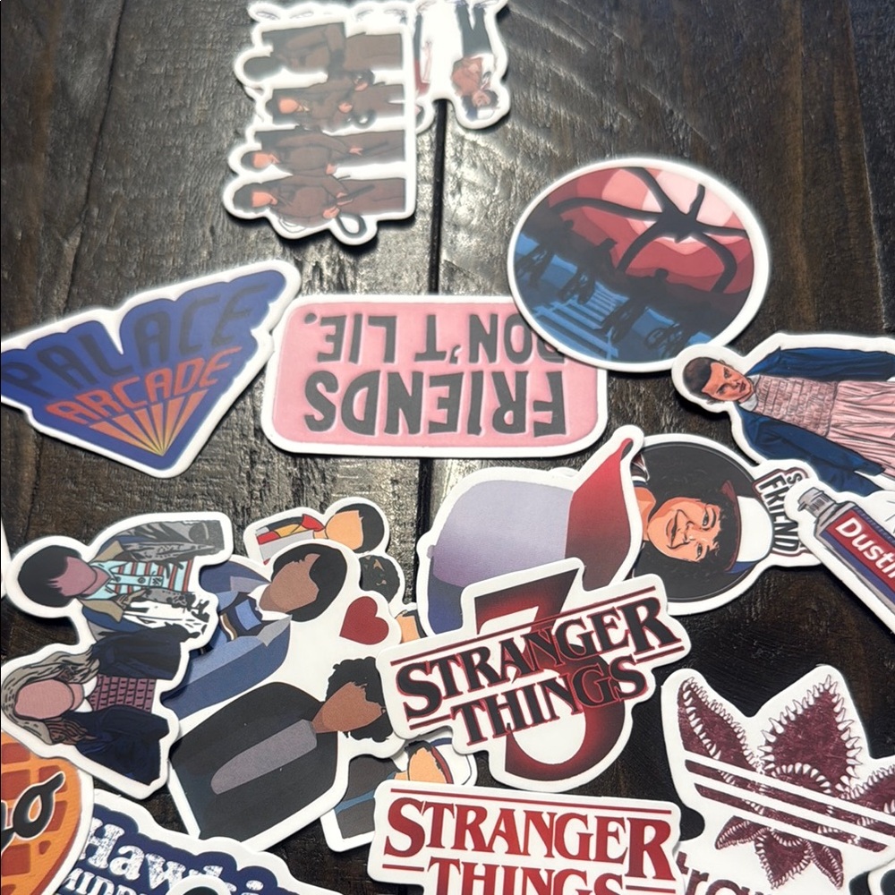 Stranger Things Themed Sticker Pack - Multicolor - Picture 6 of 7